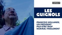 François Hollande, un président peut-être trop normal finalement - Les Guignols - CANAL+