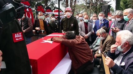 Şehit Türk Yıldızları pilotu Yüzbaşı Burak Gençcelep Trabzon’da son yolculuğuna uğurlandı