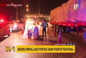 Hombre muere arrollado por camión en Puente Piedra