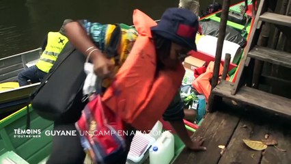 Guyane - Un camp en Amazonie