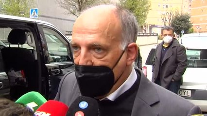 Tebas, sobre el caso Diakhaby: "Habrá un informe que diga lo que dicen los labios de Cala"