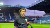 Adam Reach talking about Sheffield Wednesday's Darren Moore