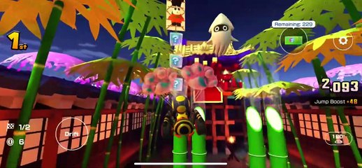 Mario Kart Tour - Ninja Hideaway Gameplay (Ninja Tour NEW Course)