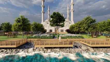 Erdoğan'ın açılışını yapacağı Uzunmehmet Camii'nde Ramazan hazırlığı