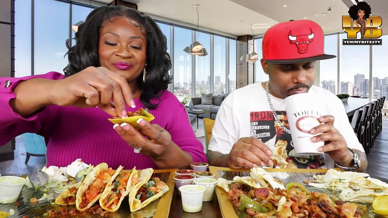 Tiktok Originals Vs Addison Rae & Jimmy Fallon! New Taco Spot Review!