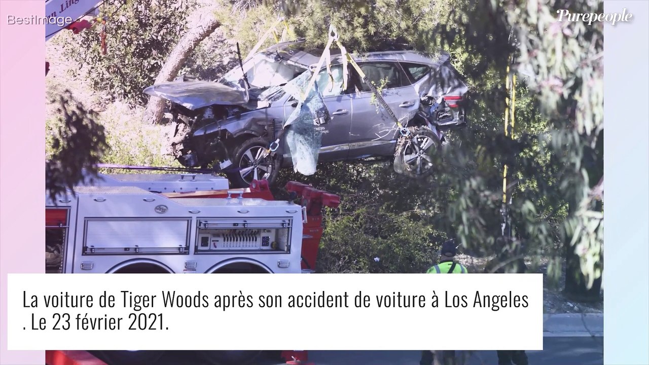 Tiger Woods victime d'un grave accident, la cause révélée des semaines après