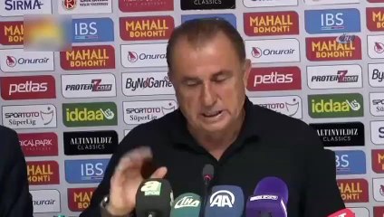 Fatih Terim'in esprisine gülünmedi