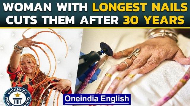Texas woman with Guinness World Record for world's longest fingernails did  this| Oneindia News - video Dailymotion