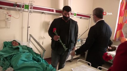 Başkan Tahmazoğlu, sağlık çalışanlarını unutmadı