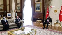 Cumhurbaşkanı Erdoğan, şehit Cumhuriyet Savcısı Mehmet Selim Kiraz'ın anne ve babasını kabul etti
