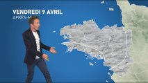 Bulletin météo pour votre vendredi 9 avril 2021