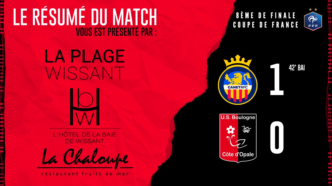 [CDF 8ème de finale] Résumé Canet - USBCO