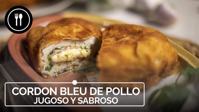 Cómo hacer CORDON BLEU DE POLLO jugoso y sabroso