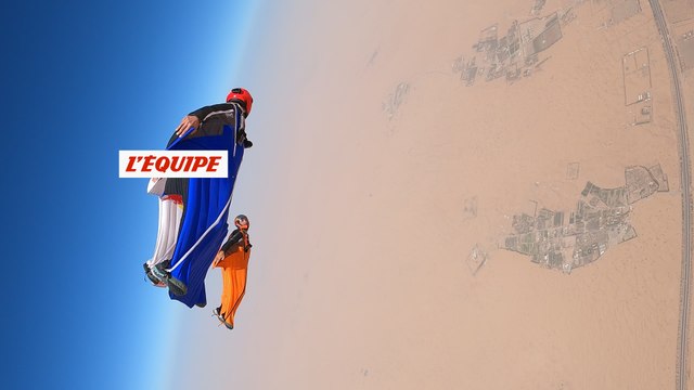 l'entraînement des Soul Flyers à Dubaï - Adrénaline - Wingsuit