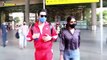 SPOTTED! Aly Goni- Jasmin Bhasin at the airport