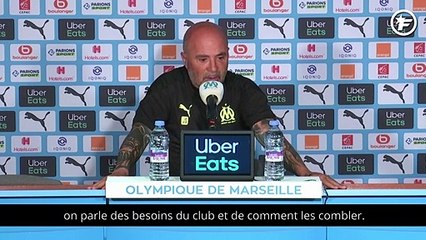 Download Video: Jorge Sampaoli évoque le futur de l'Olympique de Marseille