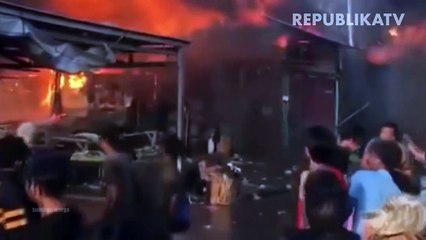 Pasar Kambing Kebakaran, Pemilik Kios : Habis Semua