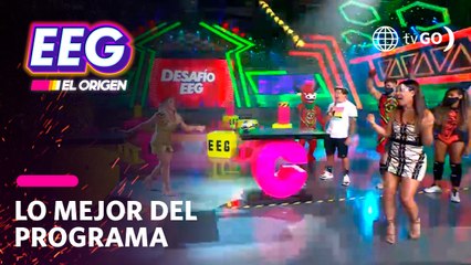 EEG El Origen: María Pía Copello ganó reto a Johanna San Miguel y festejó efusivamente