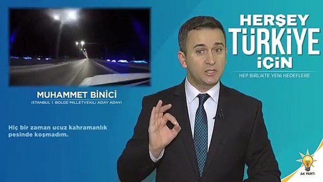 Muhammet Binici “15 Temmuz” Gecesi Şehitler Köprüsünde Ateş Altında Kaldığı Dakikaların Görülmemiş Görüntülerini Kamuoyuyla paylaştı.