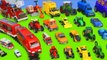 Concrete Mixer, Fire Truck, Tractor, Garbage Trucks, Cars & Trains - Toy Vehicles for Kids