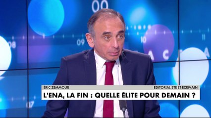 Fin de l'ENA : Eric Zemmour dénonce un « coup politique absolument minable », dans #FaceÀLinfo