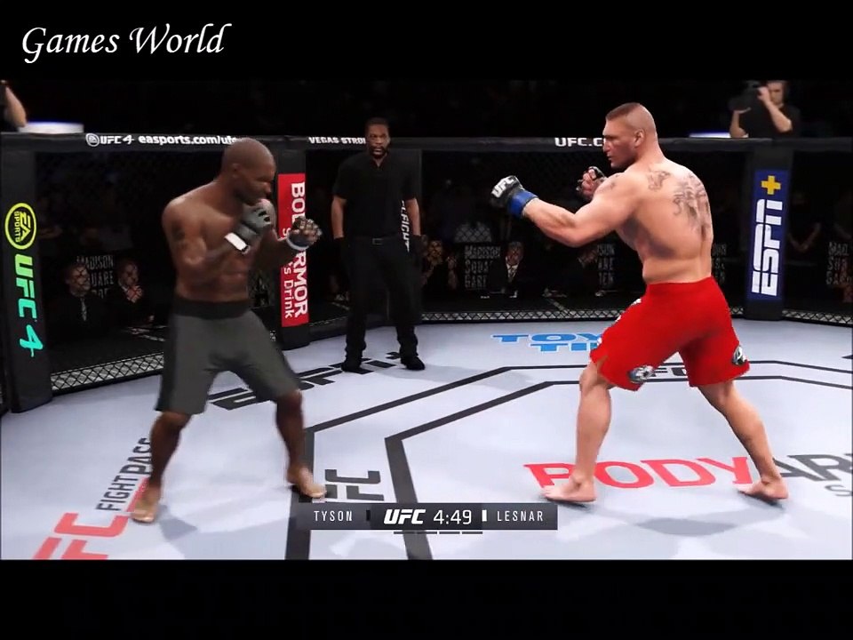 Mike Tyson Vs Brock Lesnar - Best Game Fight