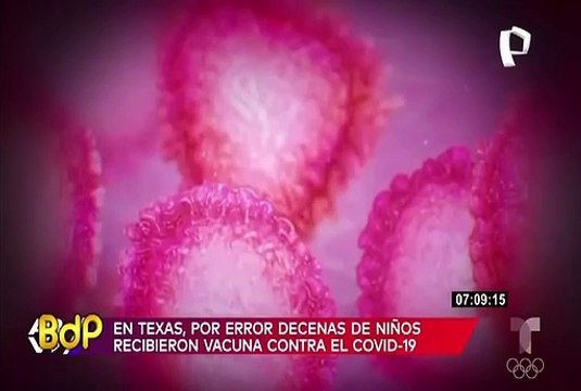 EEUU: decenas de menores de edad fueron vacunados contra la COVID-19 por error