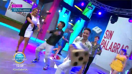 ¡Checa qué equipo anotó más puntos a su marcador en el Sin Palabras! | Venga La Alegría
