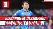 Chucky Lozano, criticado por su rendimiento en el juego ante la Juventus
