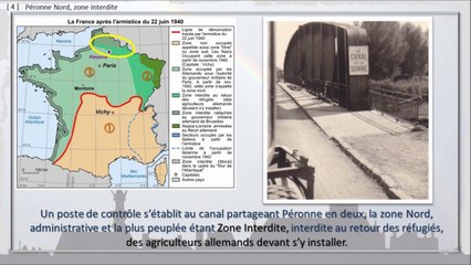 184 - PERONNE, BALADE DANS LE TEMPS,  -- Au retour d'exode la vie se réorganise sous l'occupation.