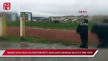 Bakan Süleyman Soylu’yu taşıyan helikopter Bursa yerine Bilecik’e iniş yaptı