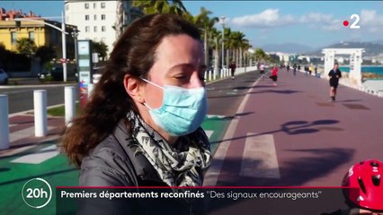 Covid-19 : des signaux encourageants dans les départements confinés depuis trois semaines