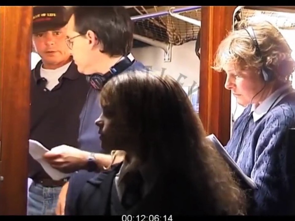 Behind the scenes HP 1 : Harry, Ron & Hermione in the Hogwarts Express !