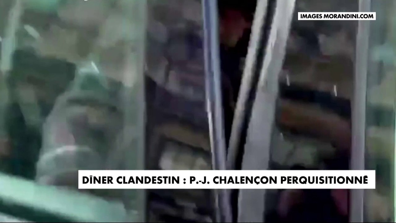 Perquisitions au Palais Vivienne : les images de l'interpellation de Pierre-Jean Chalençon, dans #SoirInfo