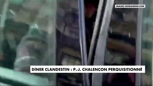 Perquisitions au Palais Vivienne : les images de l'interpellation de Pierre-Jean Chalençon, dans #SoirInfo