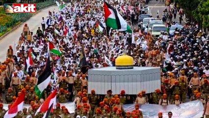 Endonezya'da İsrail'e lanet