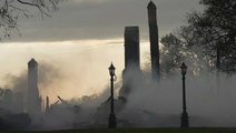 Historic plantation burned in fire caused by lightning