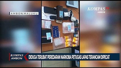 Diduga Terlibat Kasus Narkoba Petugas Lapas Terancam Dipecat