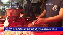Harga Ayam Jelang Ramadan Terus Melambung, Pedagang di Pasar Cianjur Mogor Jualan