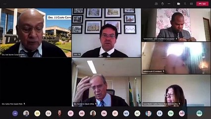 Homem fica nu durante sessão no Tribunal de Justiça do DF