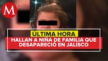 Localizan con vida a Julia, niña de un año de familia desaparecida en Jalisco