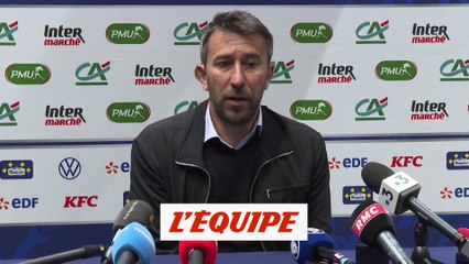 Bordot : « La frustration est légitime » - Foot - Coupe - Red Star