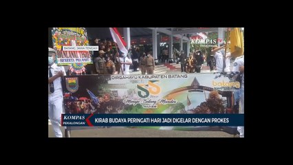 Kirab Budaya Peringati Hari Jadi Kabupaten Batang Digelar dengan Protokol Kesehatan