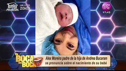 ¿Por qué no estuvo en el parto? El padre de la hija de Andrea Bucaram respondió