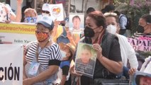 Familiares de desaparecidos en México protestan para que atiendan sus necesidades