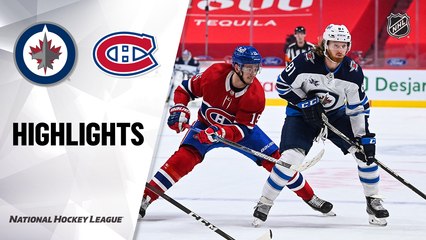 Jets @ Canadiens 4/8/21 | NHL Highlights