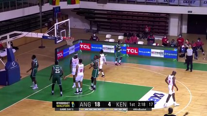 Angola - Kenya | Highlights - Fiba Afrobasket 2021 Qualifiers