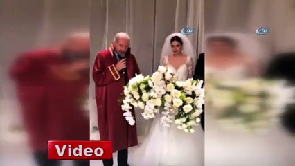Cumhurbaşkanı Erdoğan nikah şahidi oldu