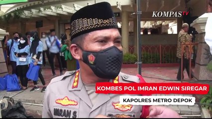 Kapolres Metro Depok Periksa 3 Saksi Soal Benda Bertuliskan 'FPI Munarman