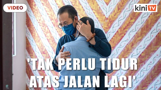 'Uncle Kanda' tak perlu tidur atas jalan lagi - Steven Sim